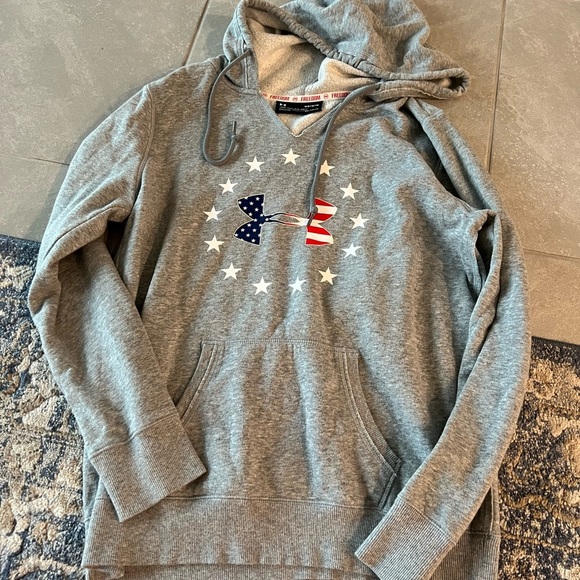 Women’s under armour freedom sweatshirt grey - Picture 12 of 12